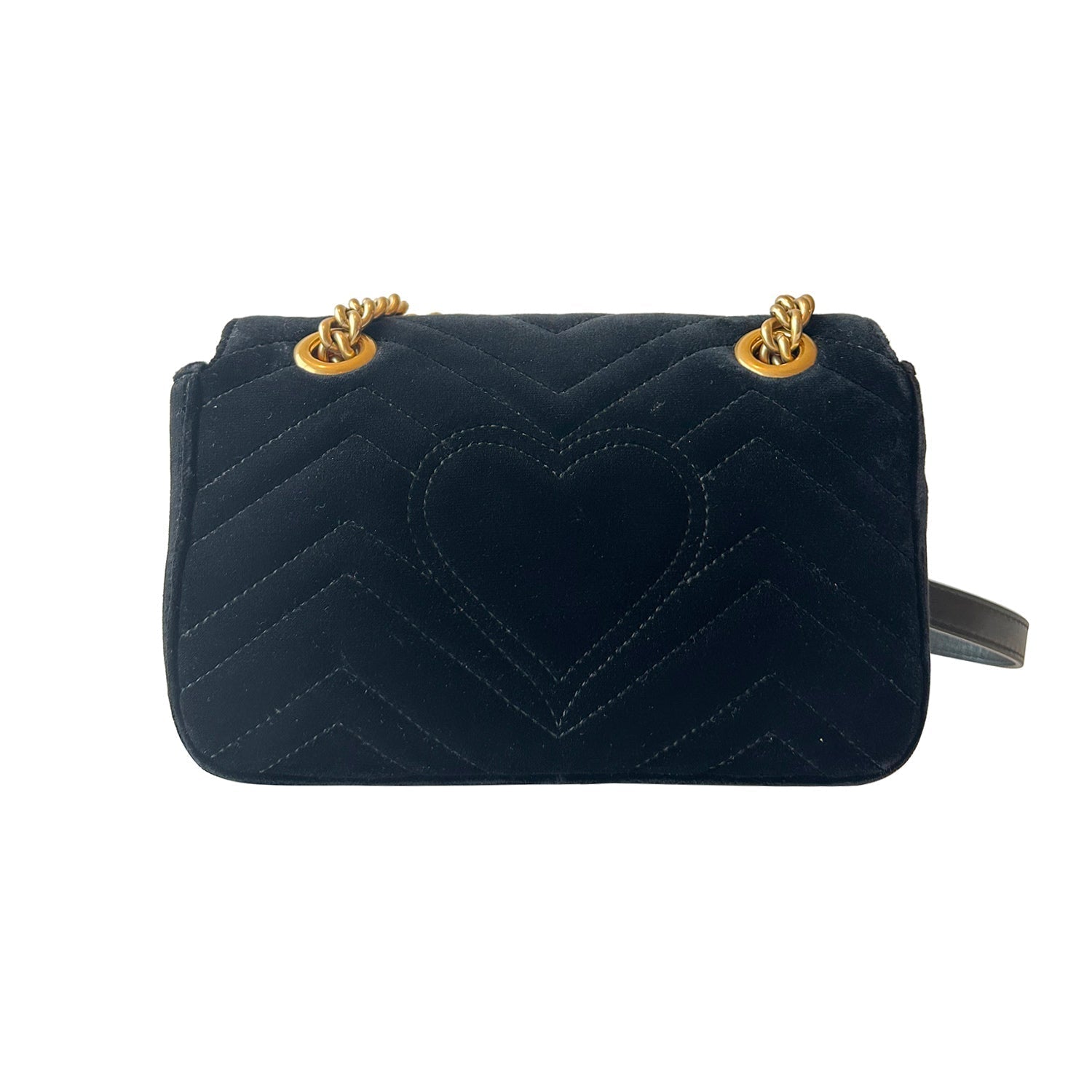 Gucci Chain Leather Shoulder Bag