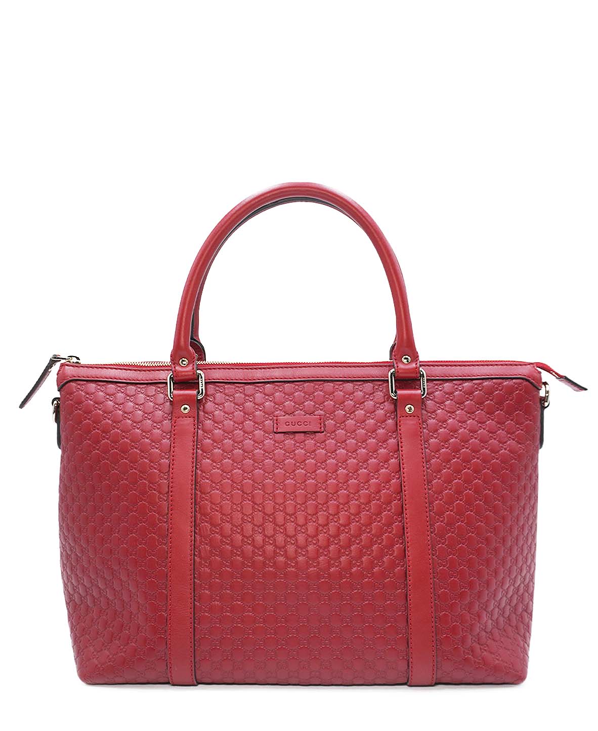 Gucci Leather Top Handle Tote