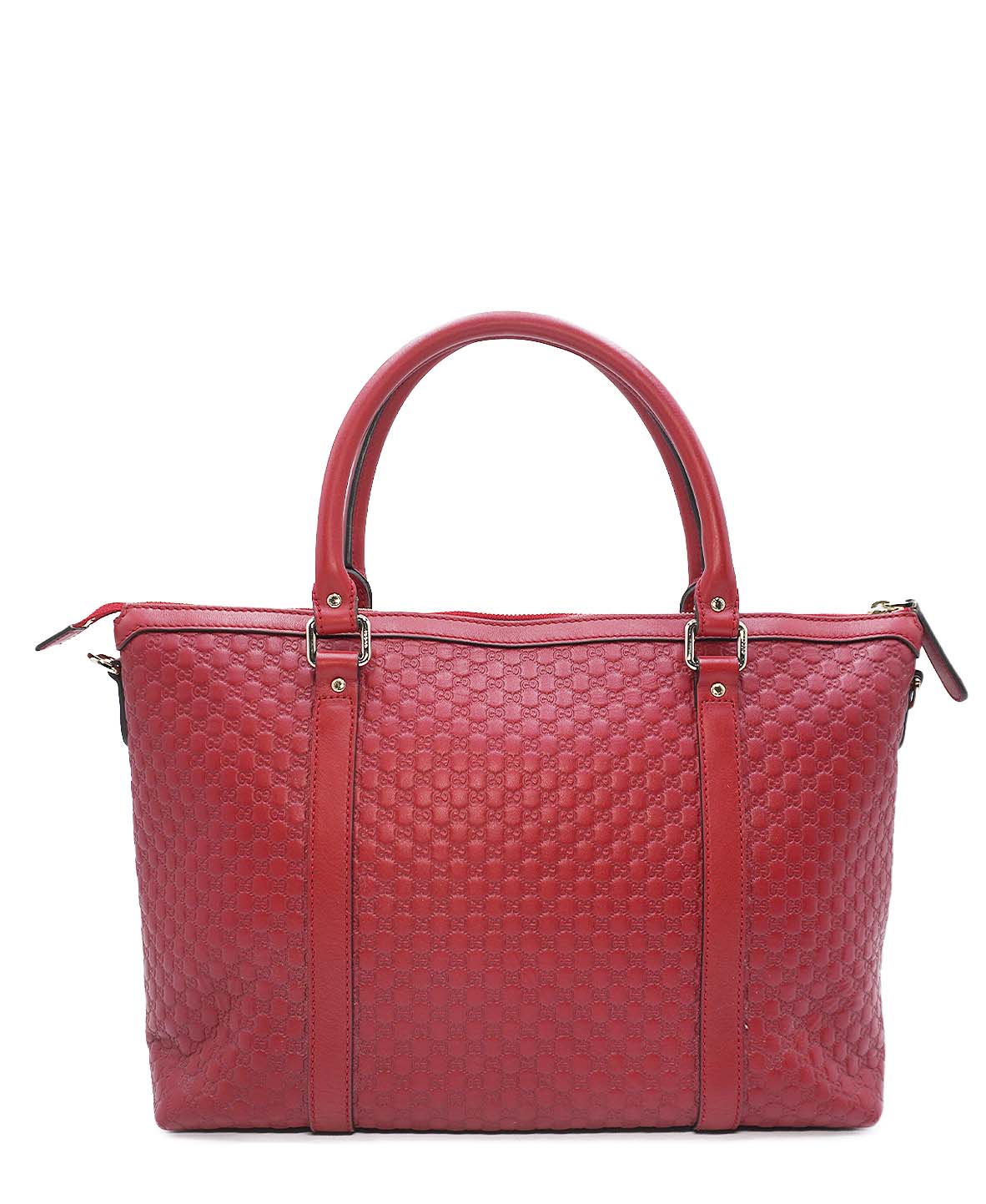 Gucci Leather Top Handle Tote
