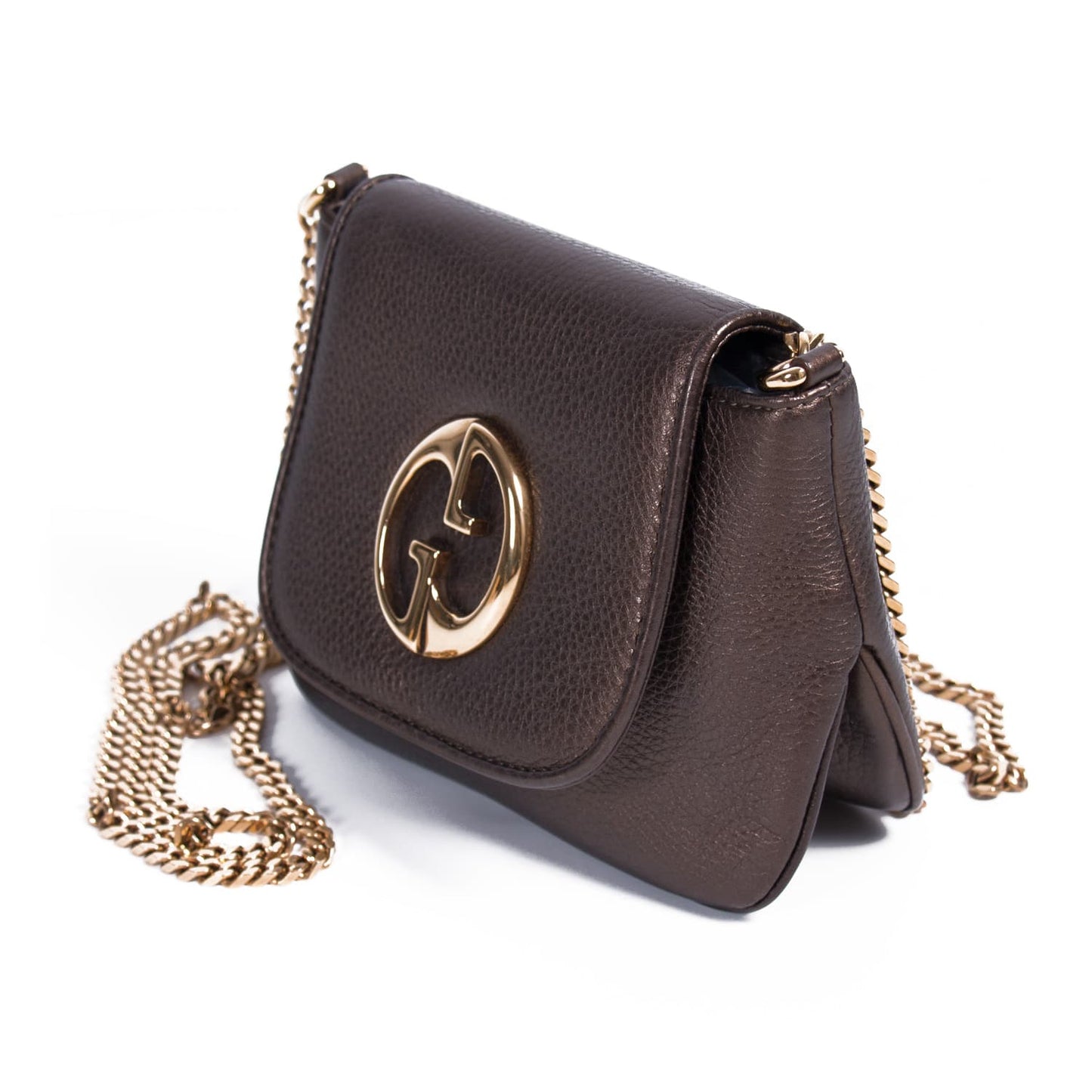 Gucci Chain Leather Crossbody
