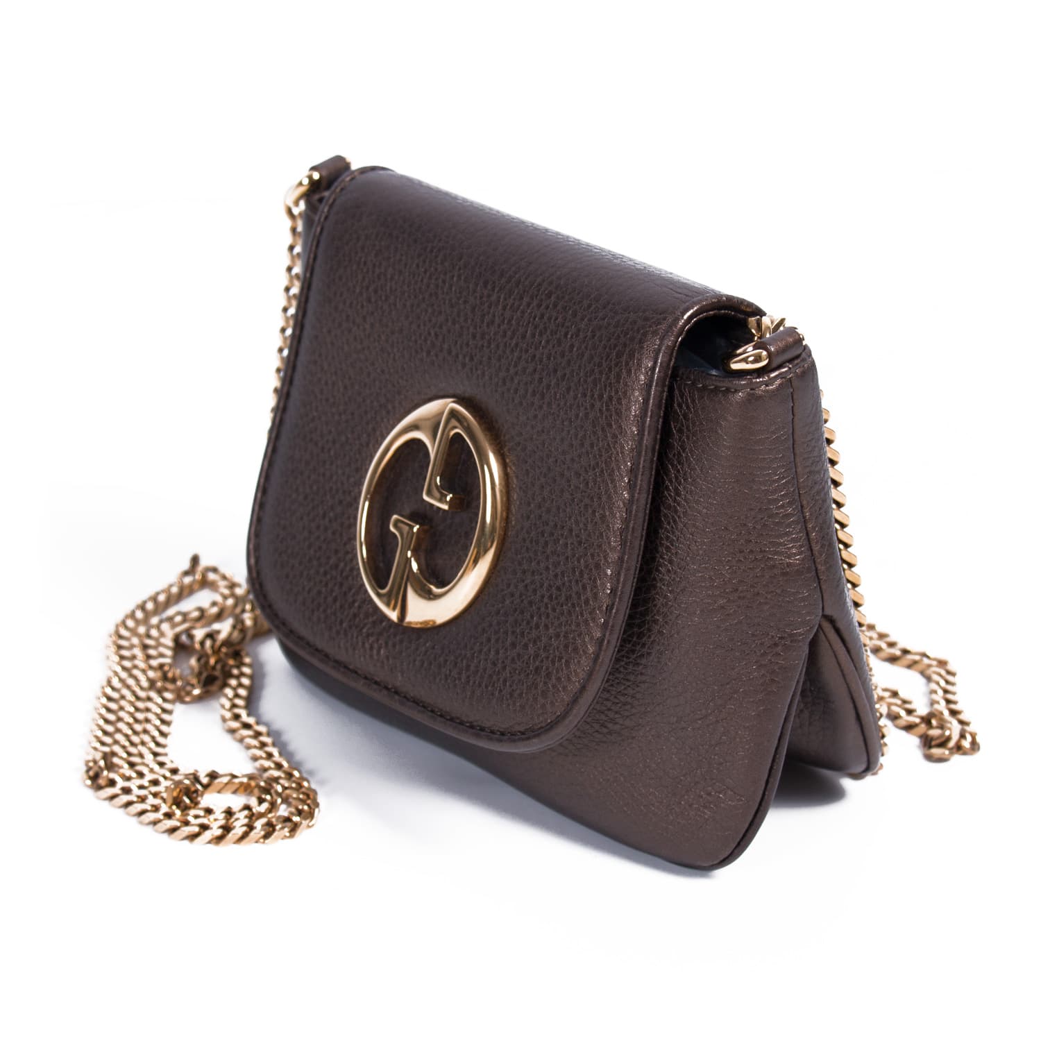 Gucci Chain Leather Crossbody
