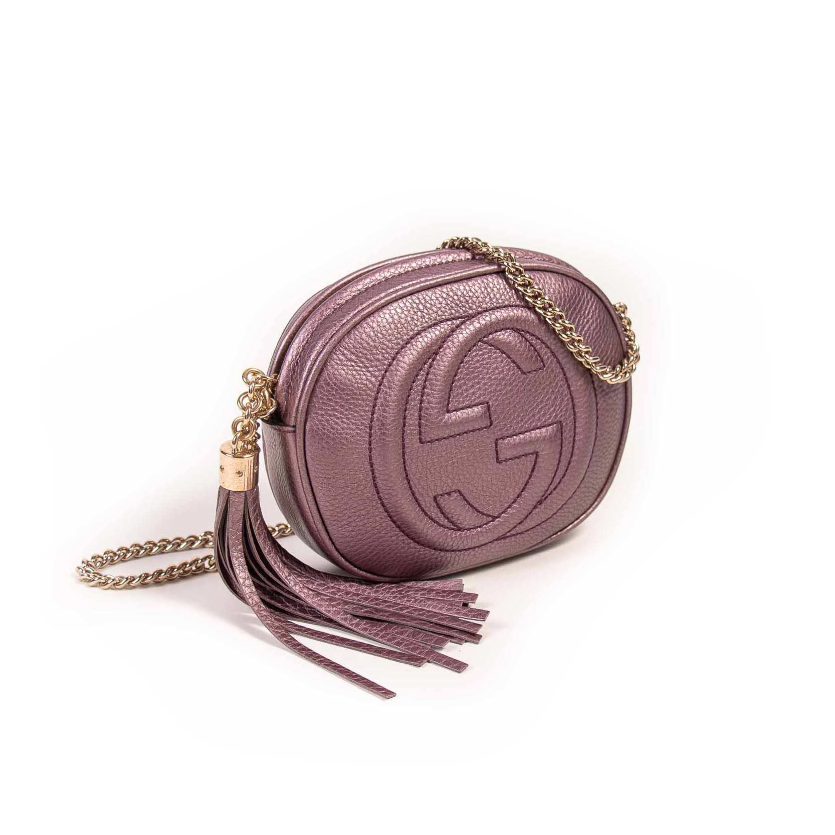 Gucci Soho Leather Chain Shoulder Bag Style 2