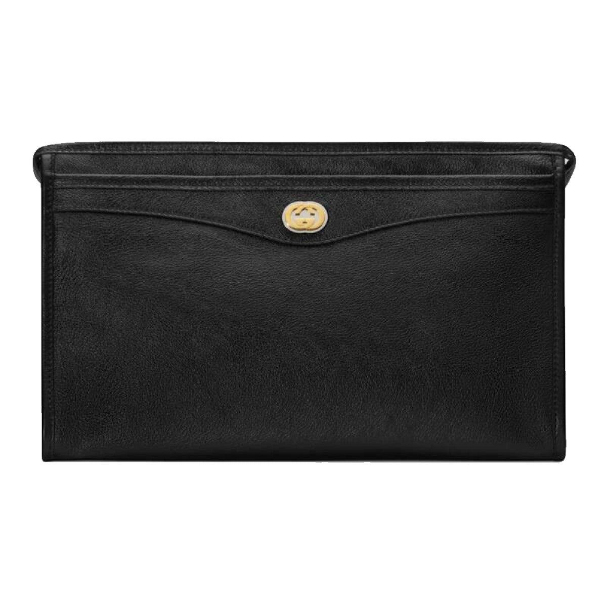 Gucci Monogram Leather Canvas Crossbody