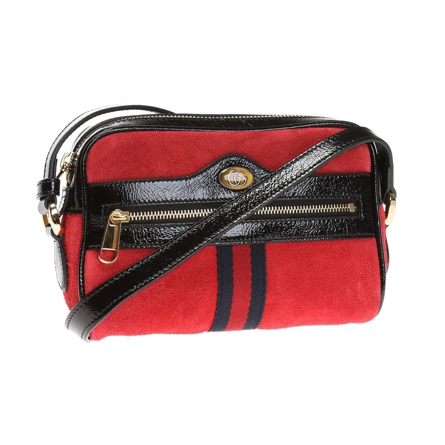 Gucci Alma Chain Leather Crossbody