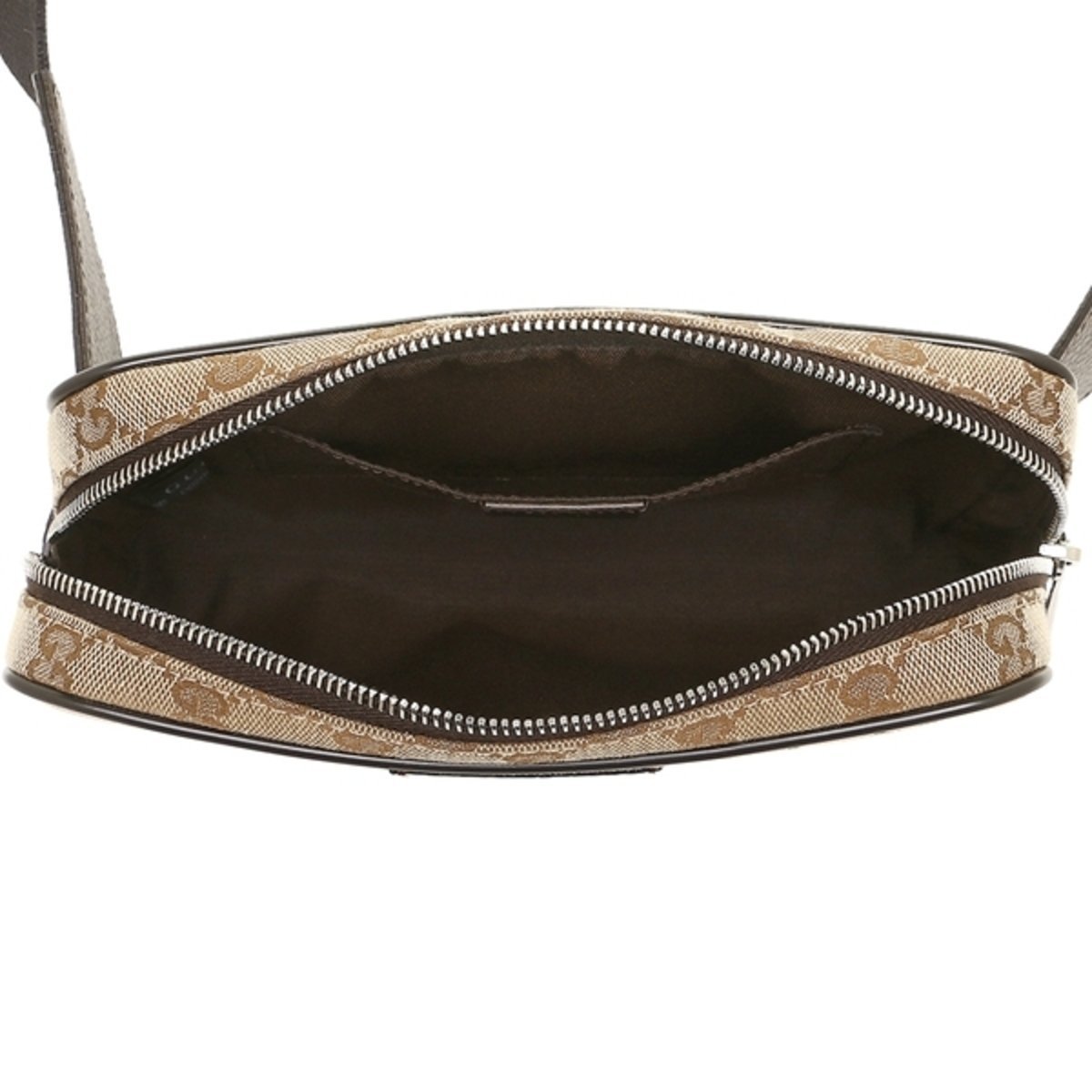 Gucci Monogram Leather Canvas Crossbody