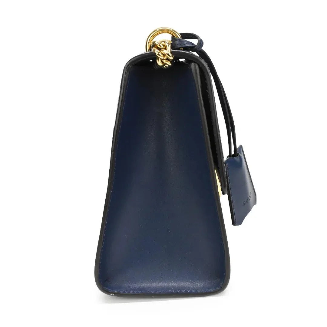 Gucci Monogram Chain Leather Crossbody