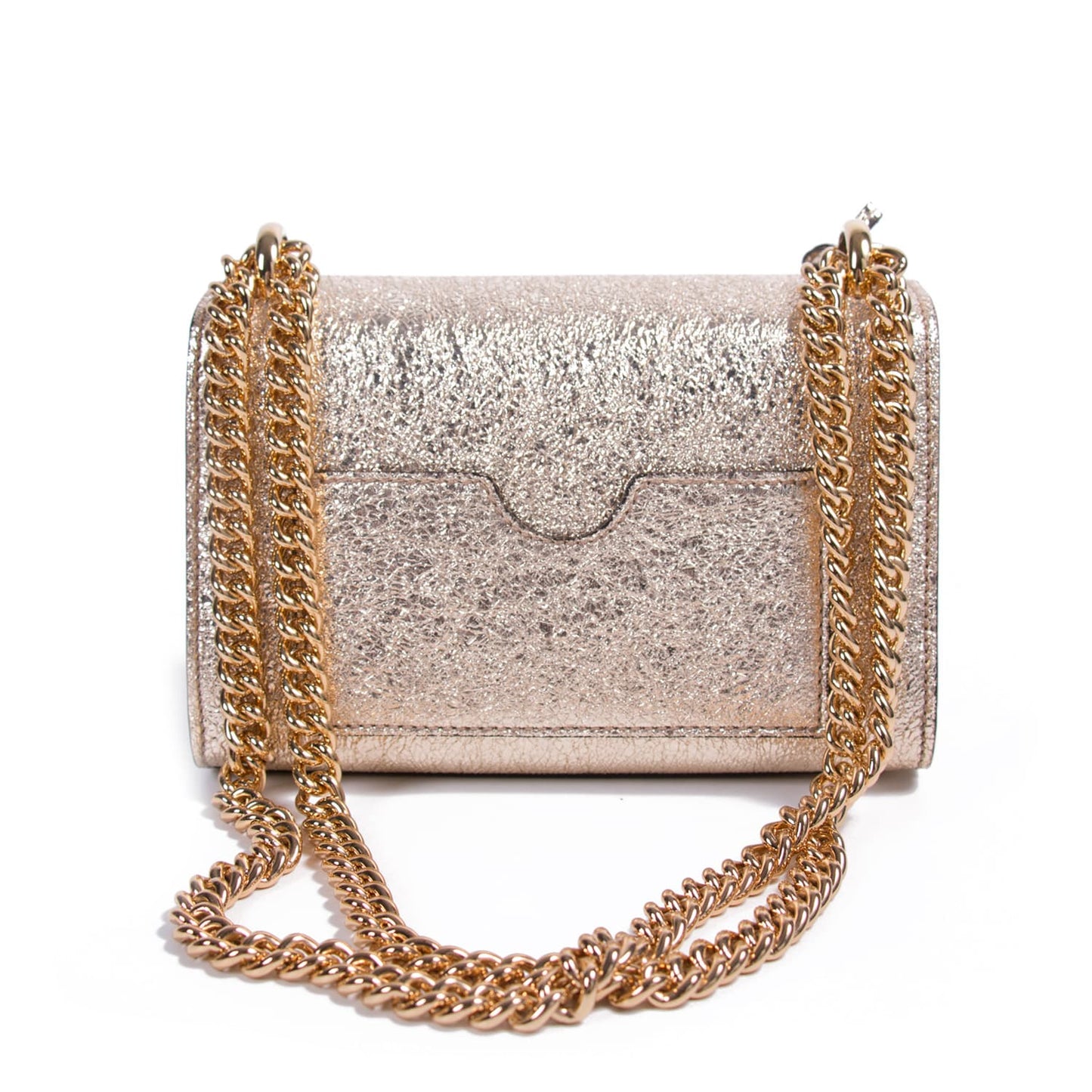 Gucci Padlock Leather Metallic Shoulder Bag Style 2