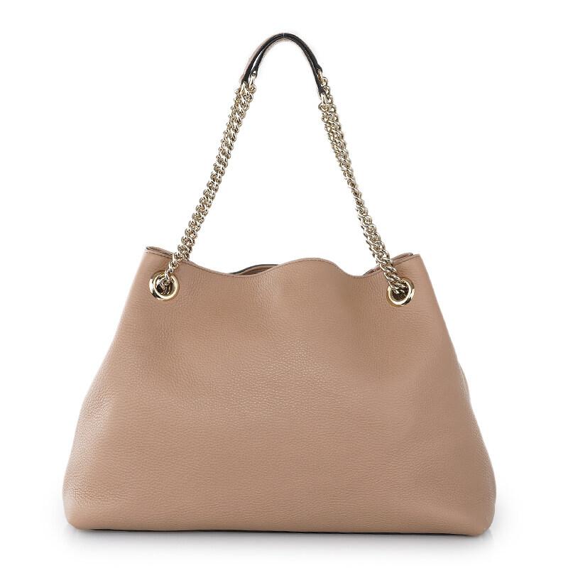 Gucci Monogram Chain Leather Crossbody