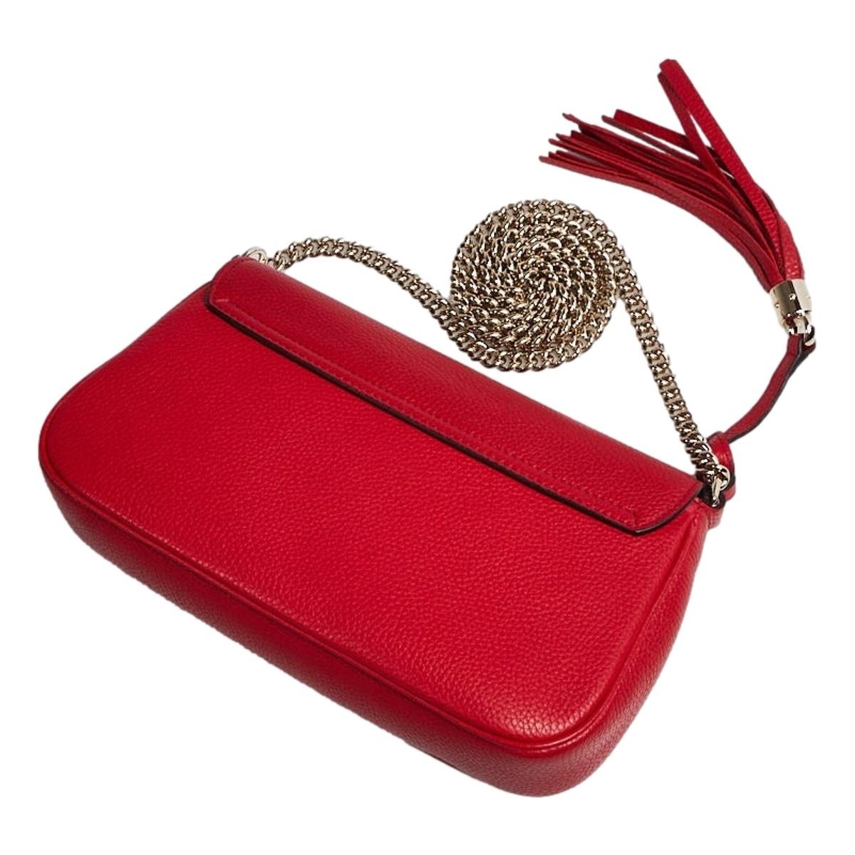 Gucci Monogram Chain Leather Crossbody