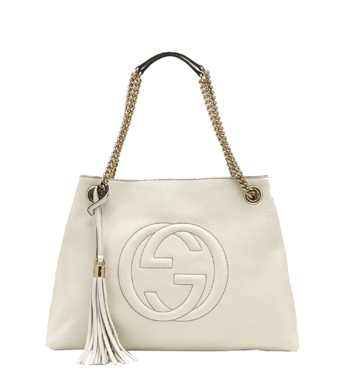Gucci Monogram Chain Leather Crossbody