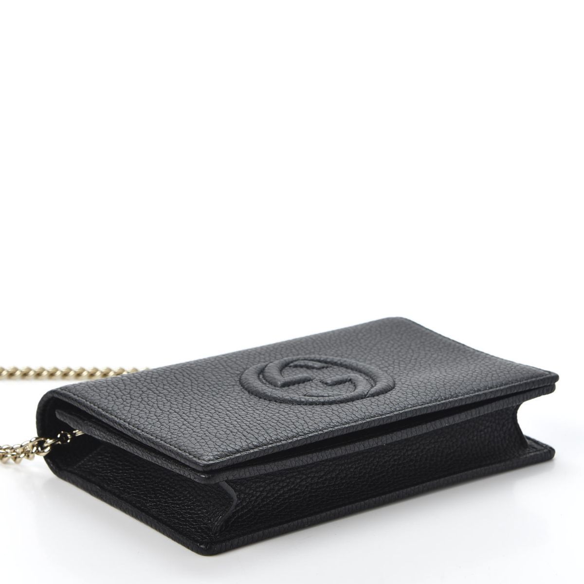 Gucci Monogram Chain Leather Crossbody
