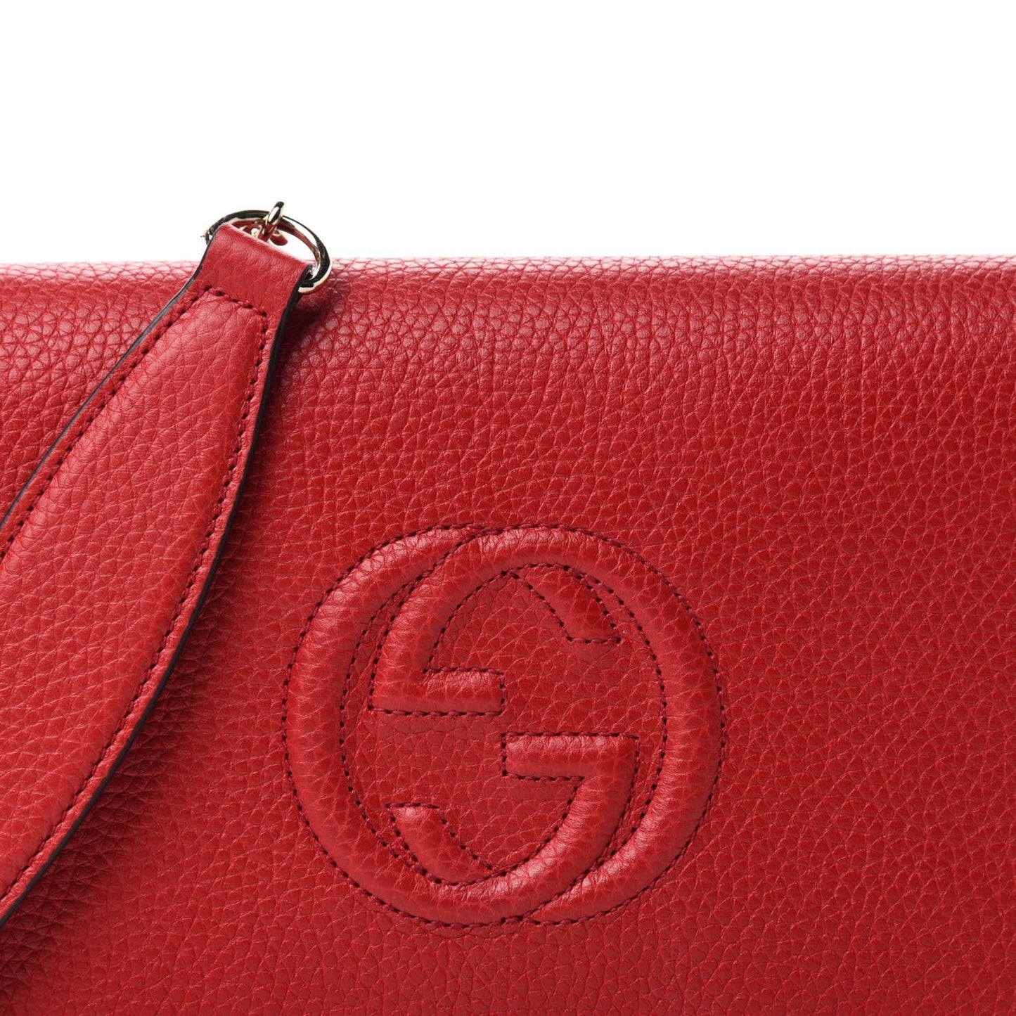 Gucci Monogram Chain Leather Crossbody