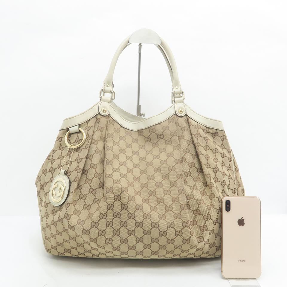 Gucci GG Supreme Canvas Tote Style 2