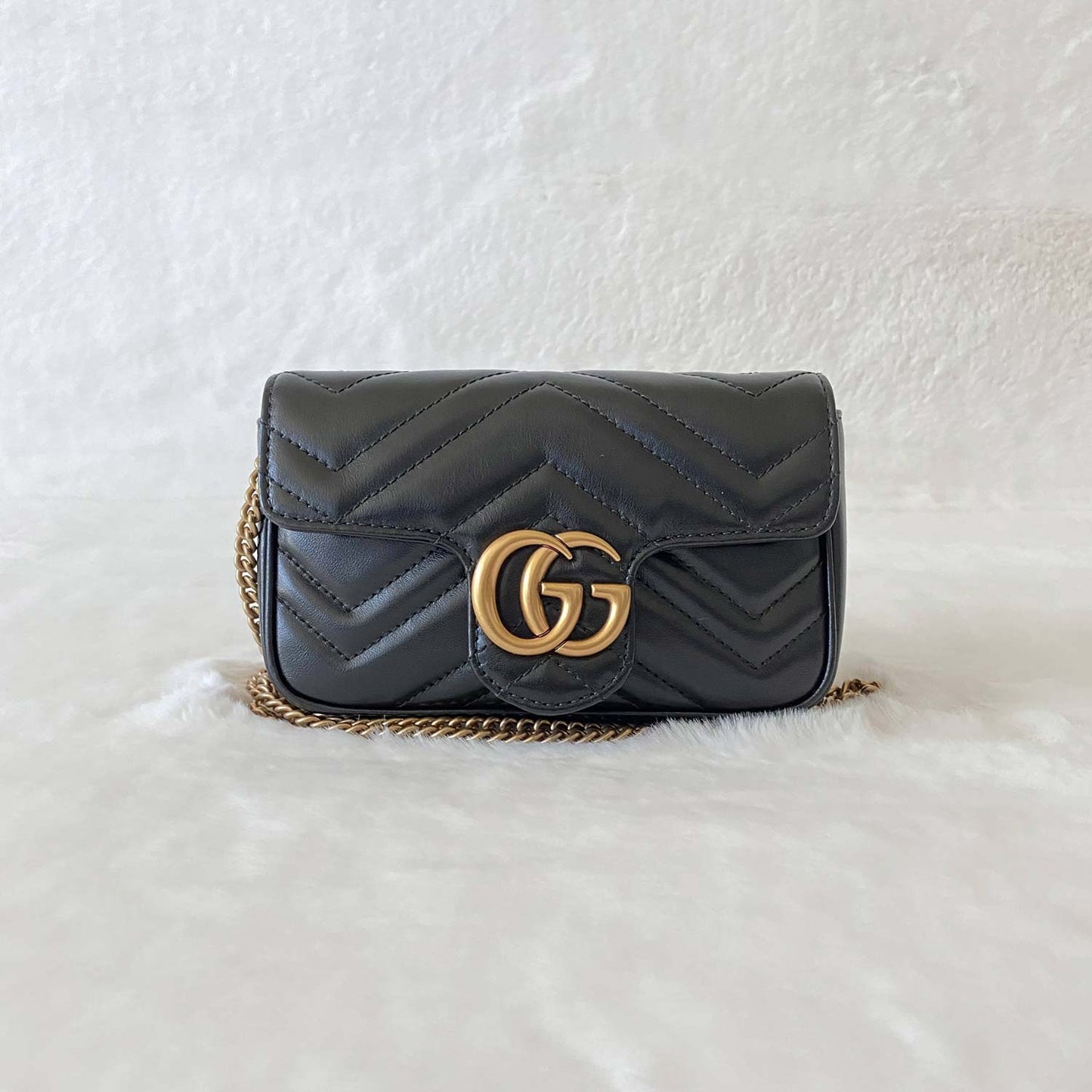 Gucci GG Marmont Leather Chain Shoulder Bag Style 13