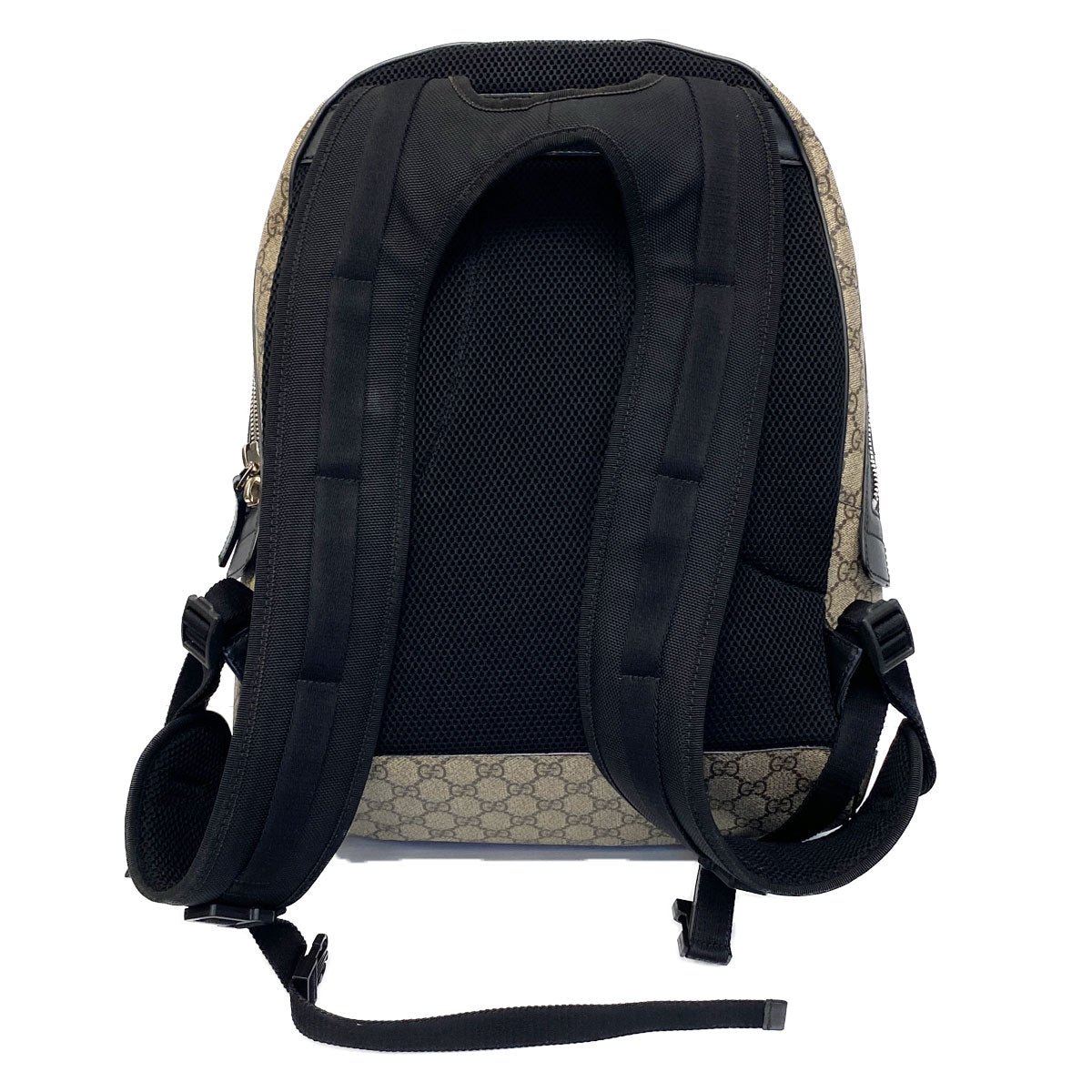 Gucci Monogram Nylon Leather Canvas Shoulder Bag