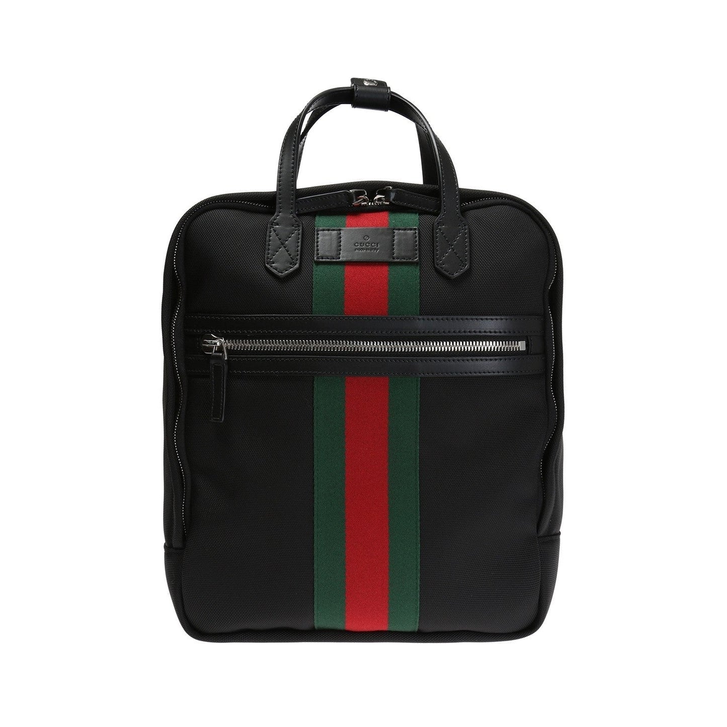 Gucci Monogram Nylon Leather Canvas Crossbody