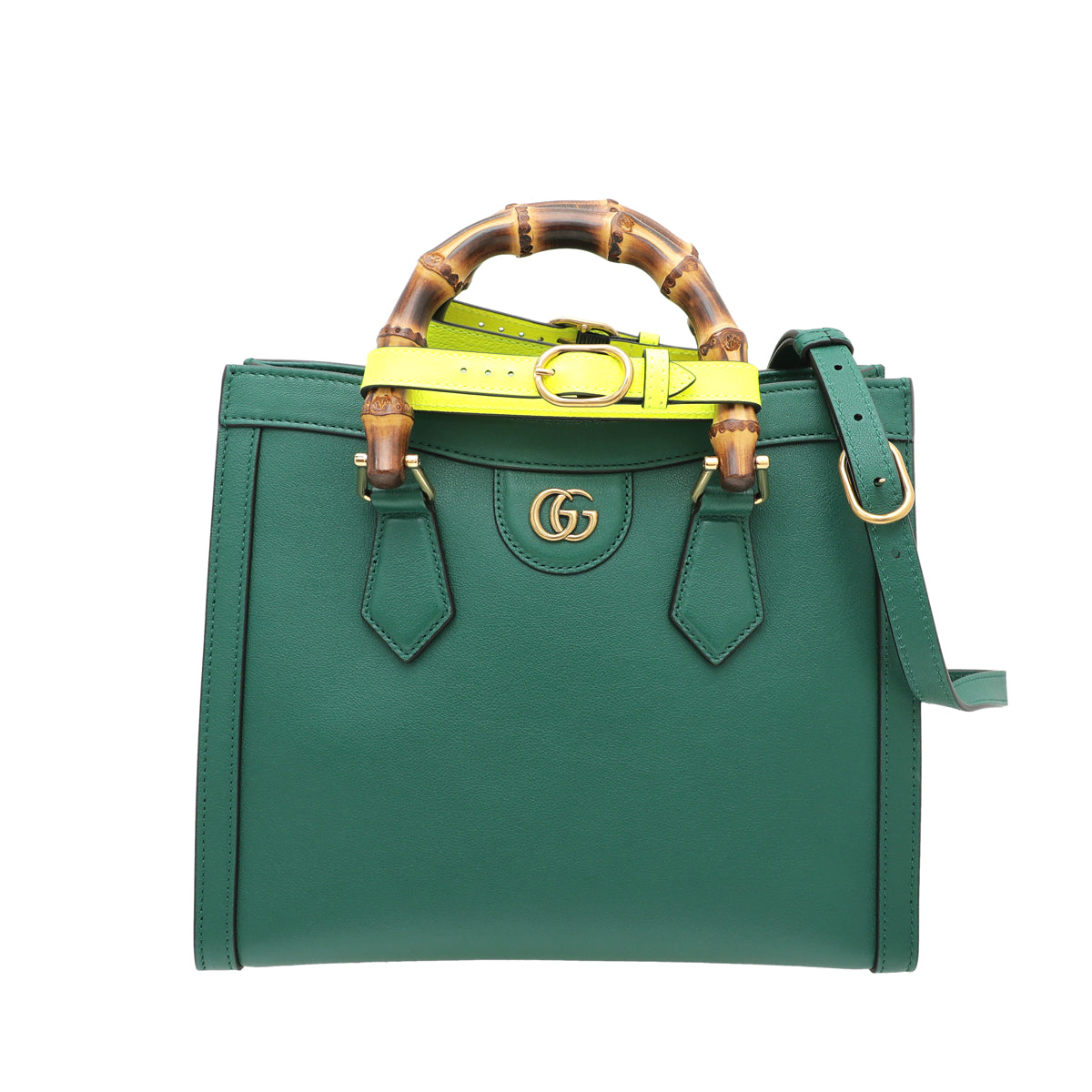 Gucci Leather Top Handle Shoulder Bag