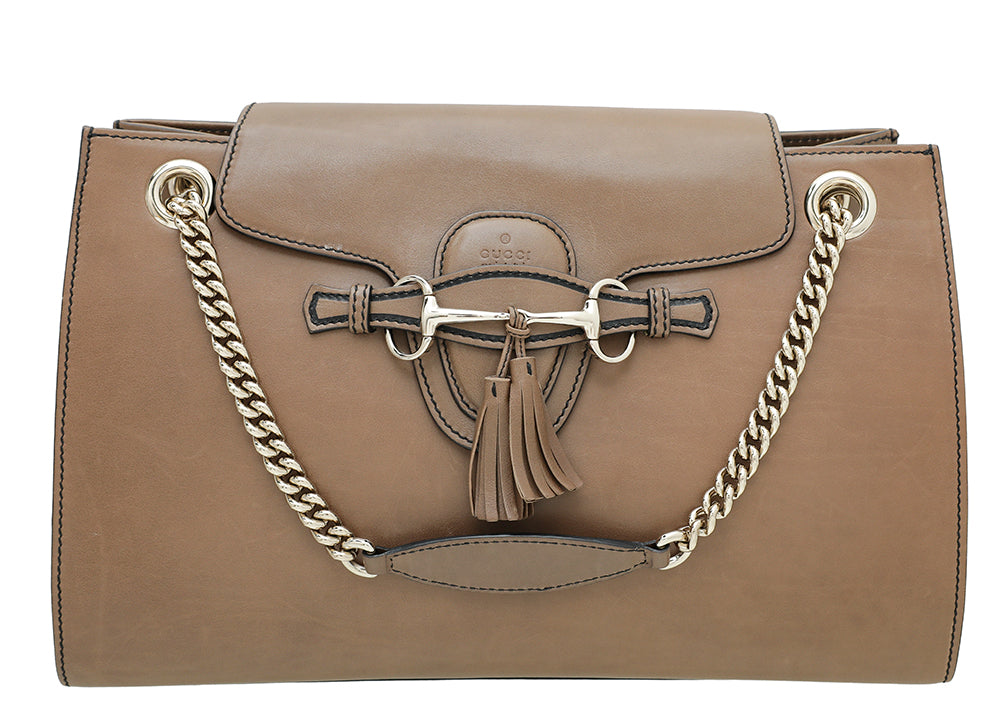 Gucci Leather Shoulder Bag