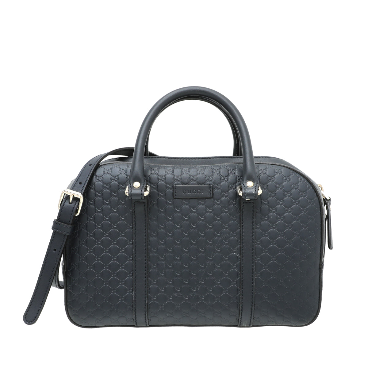 Gucci Leather Top Handle Crossbody