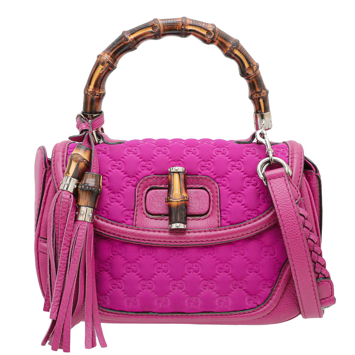 Gucci Leather Top Handle Shoulder Bag