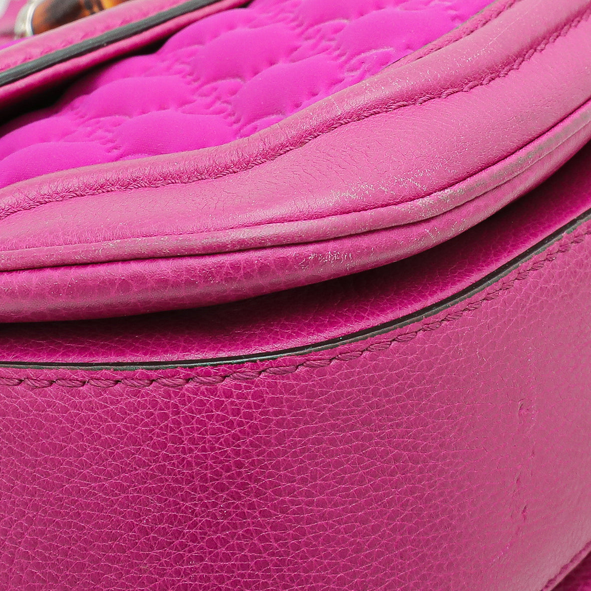 Gucci Leather Top Handle Shoulder Bag
