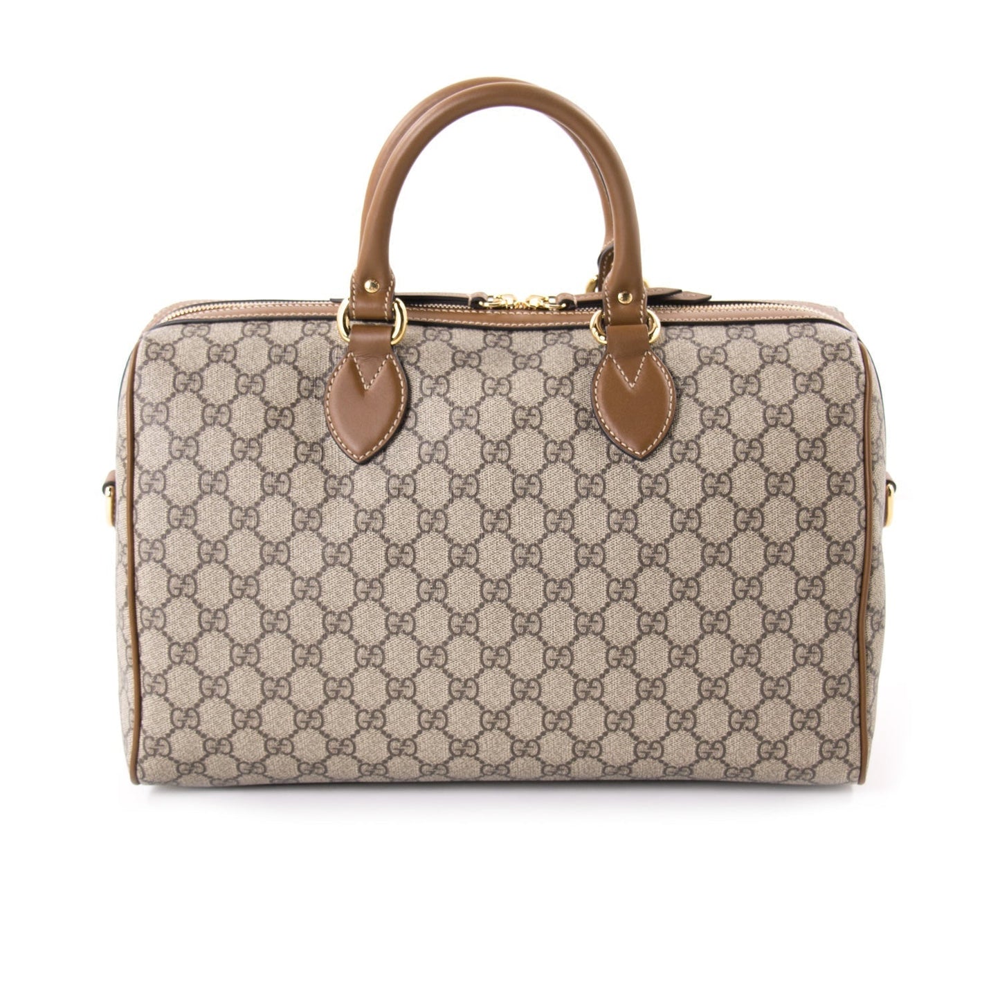 Gucci GG Supreme Leather Canvas Shoulder Bag Style 6