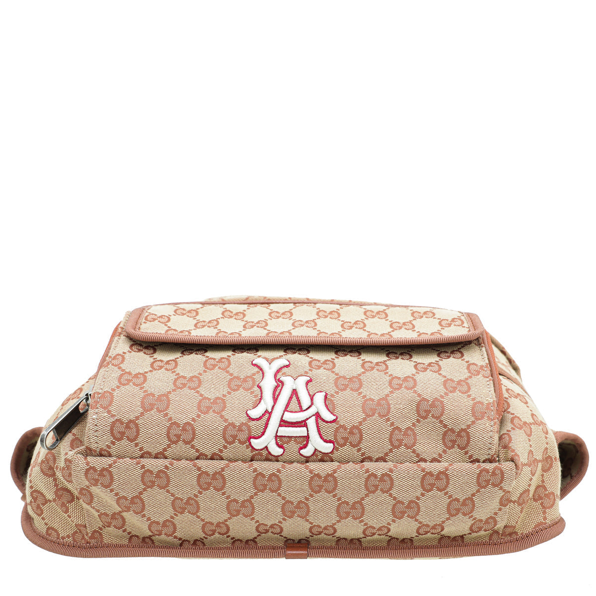 Gucci Leather Canvas Shoulder Bag
