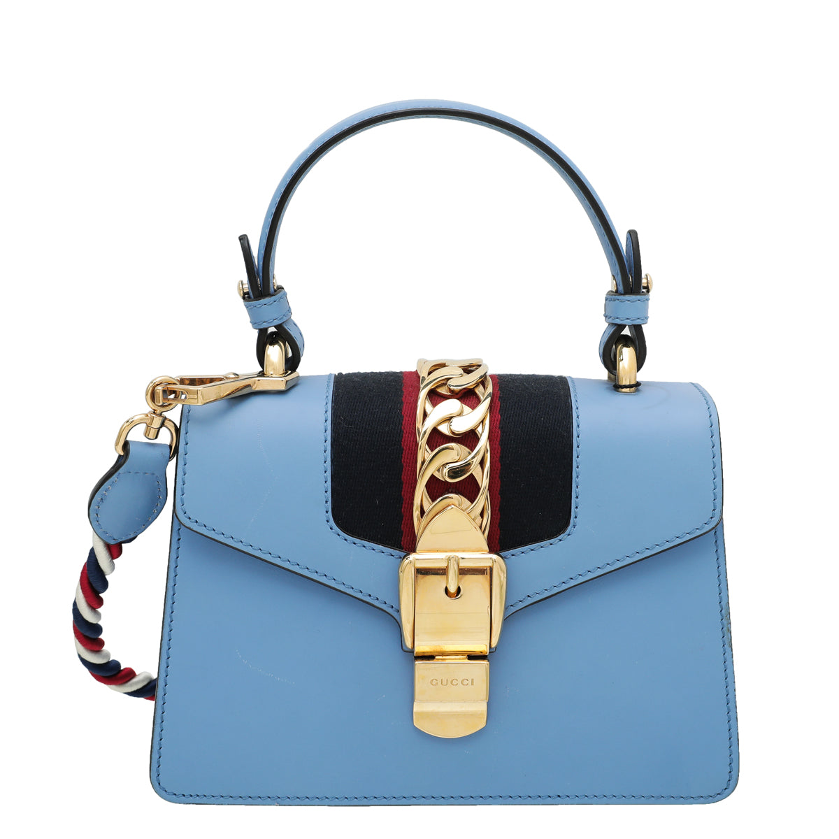 Gucci Leather Mini Shoulder Bag