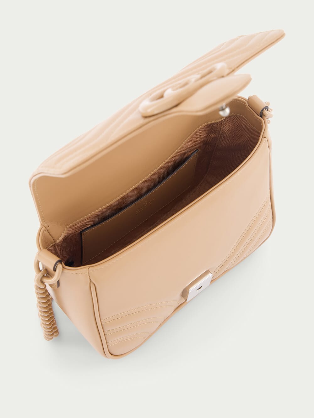 Gucci Chain Leather Shoulder Bag