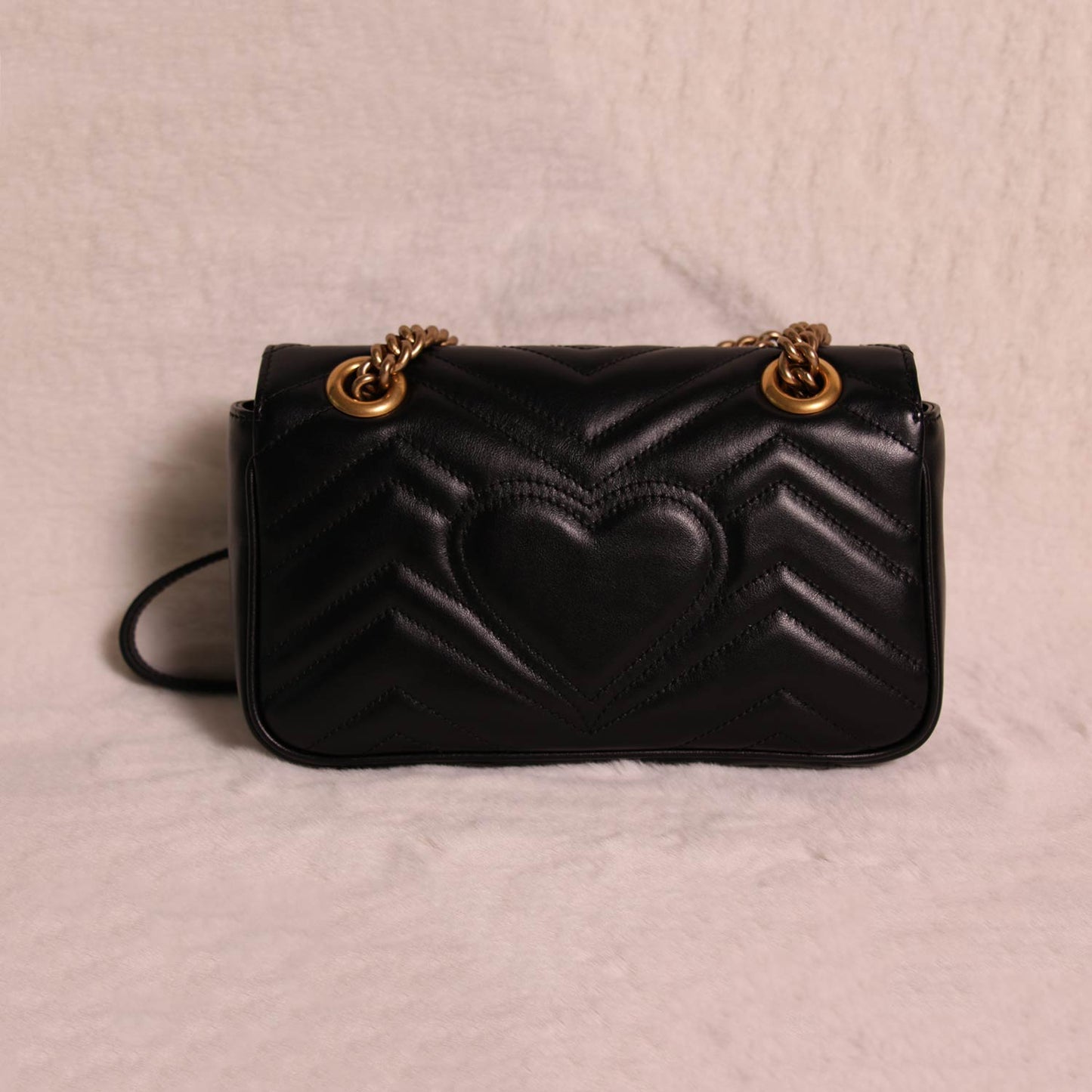 Gucci GG Marmont Leather Chain Shoulder Bag Style 7