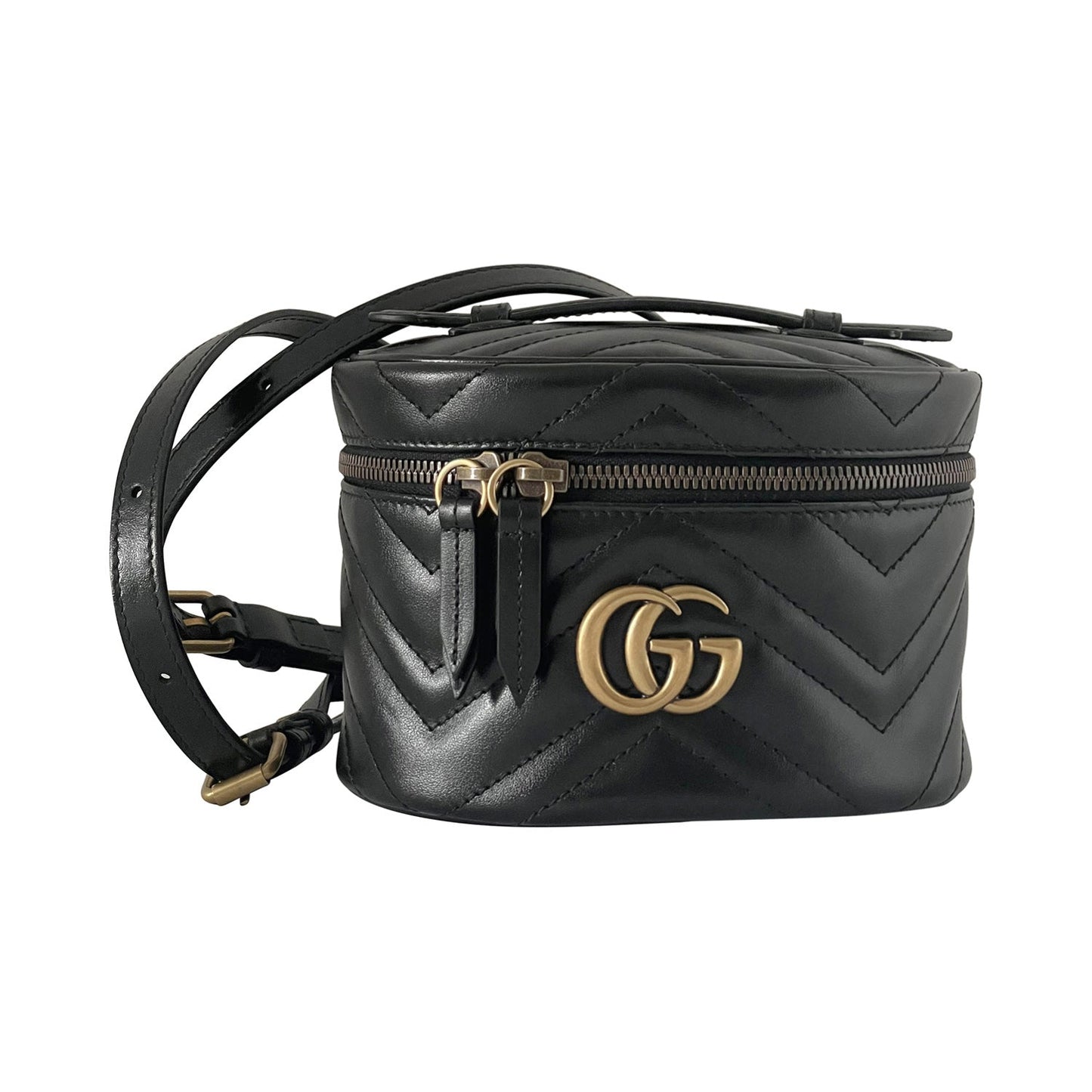 Gucci GG Marmont Leather Chain Shoulder Bag Style 3