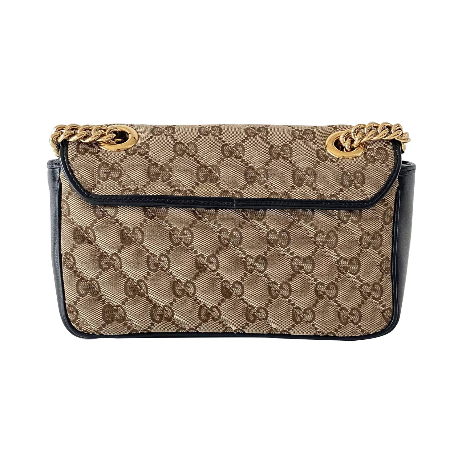 Gucci GG Marmont Leather Chain Shoulder Bag Style 2