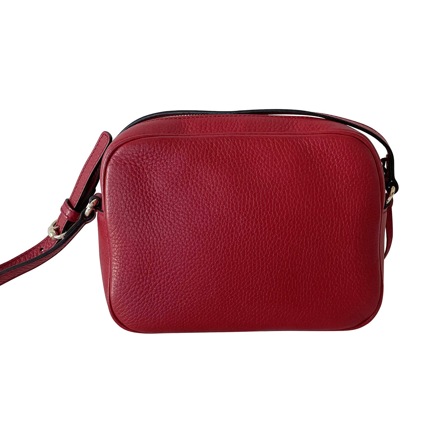Gucci Soho Leather Canvas Shoulder Bag Style 1