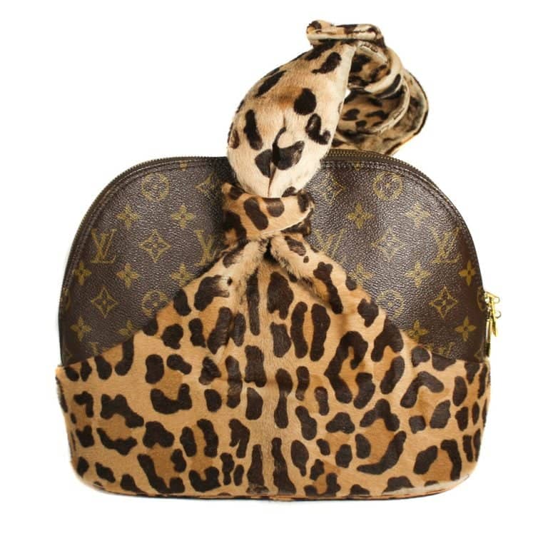 Louis Vuitton Alma Leopard Monogram Azzedine Alaïa Limited Edition Handbag