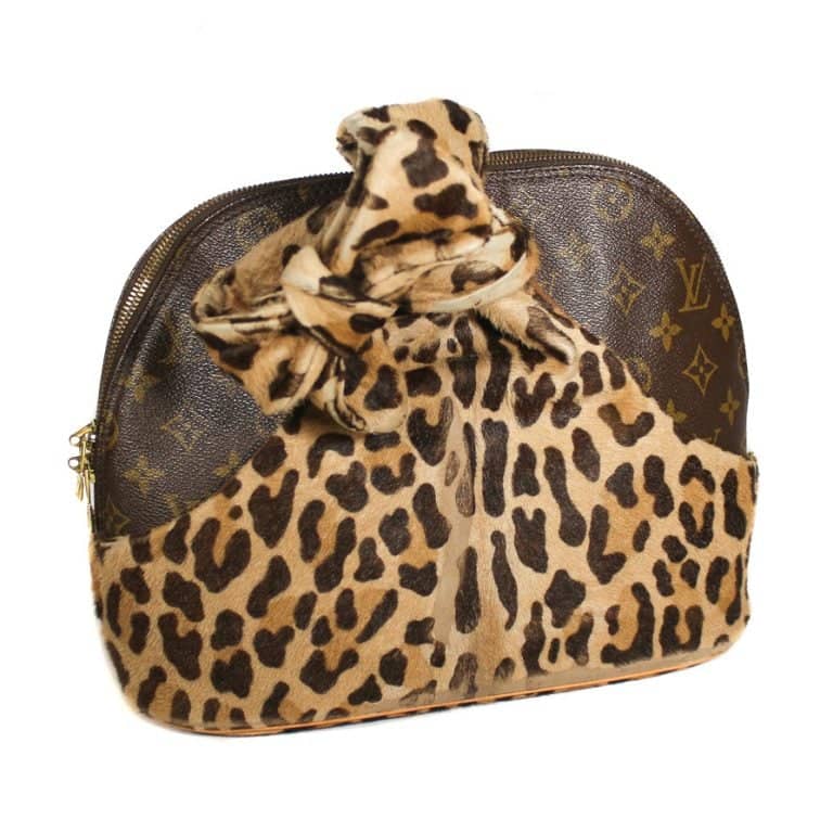 Louis Vuitton Alma Leopard Monogram Azzedine Alaïa Limited Edition Handbag