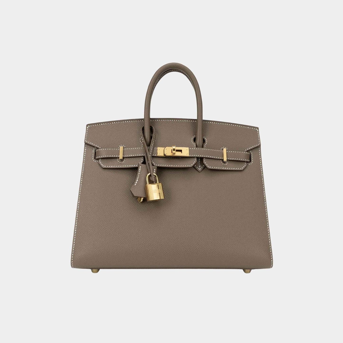 Birkin 25 Epsom Etoupe GHW