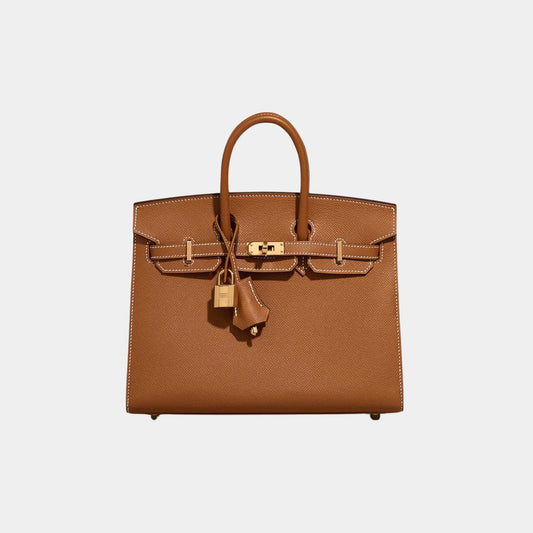 Birkin 25 Epsom Gold GHW
