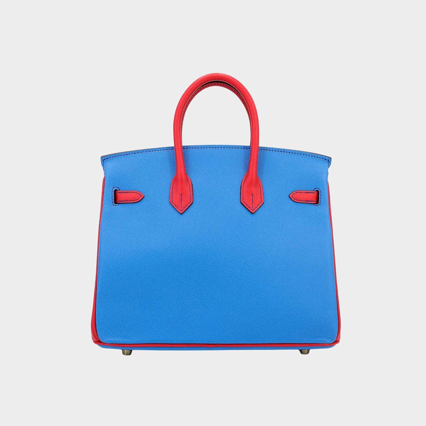 Birkin 25 HSS Epsom Bleu Paradis/ Bougainvillea GHW