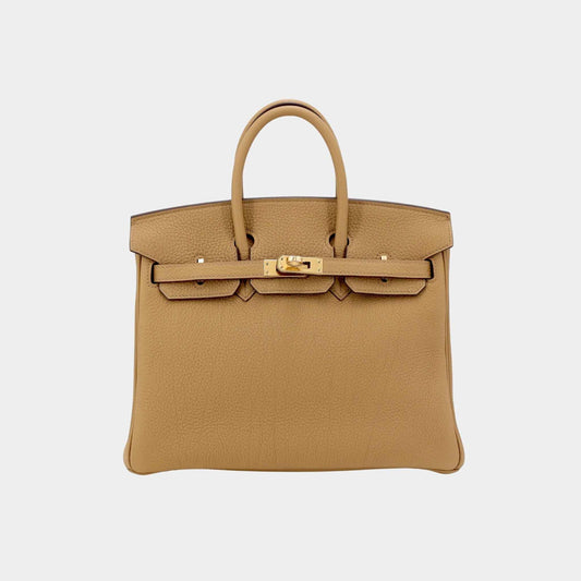 Birkin 25 Togo Biscuit GHW