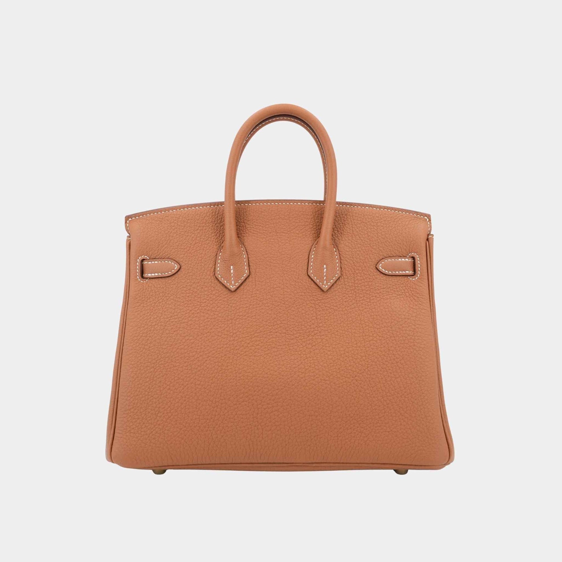 Birkin 25 Togo Gold GHW