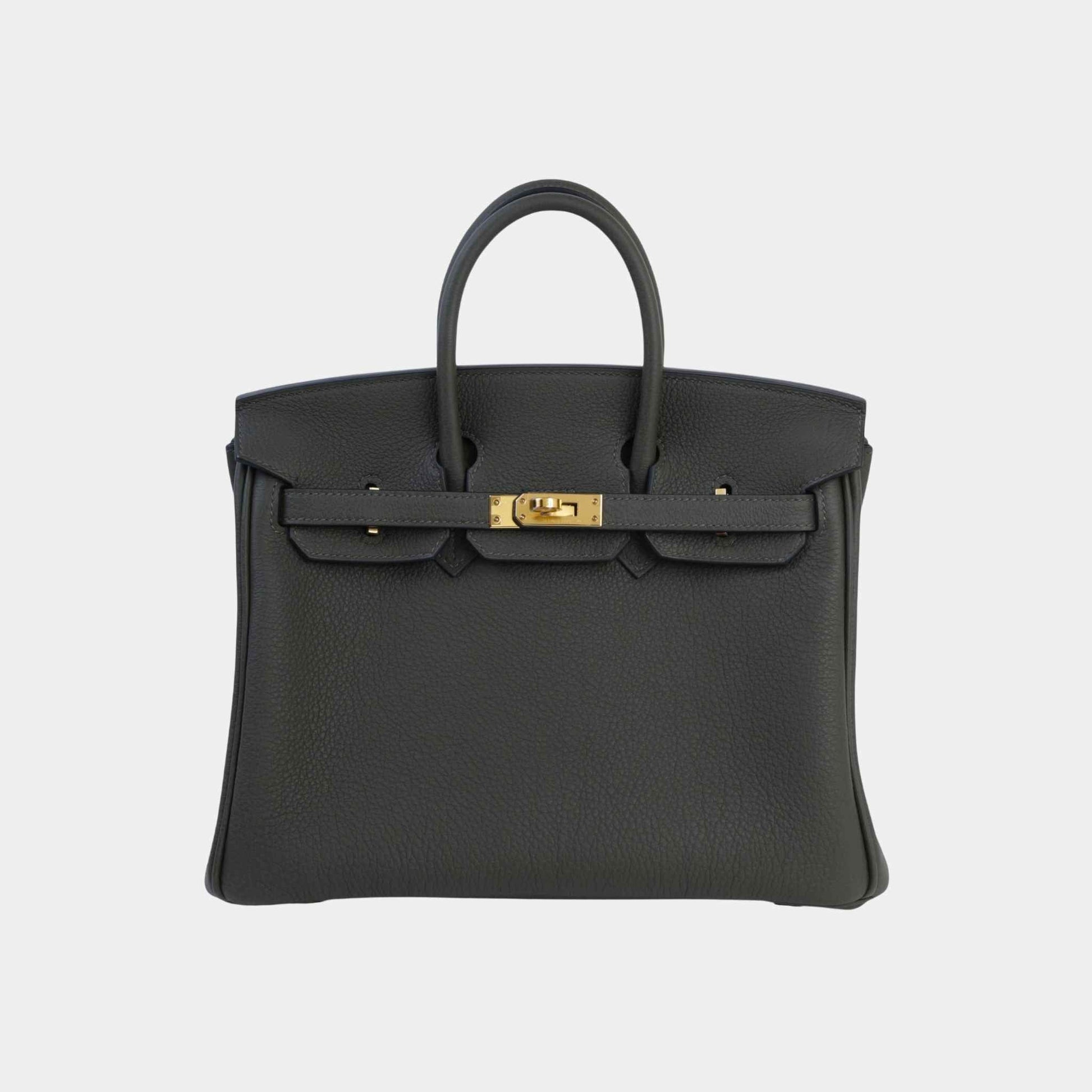 Birkin 25 Togo Vert Olive GHW