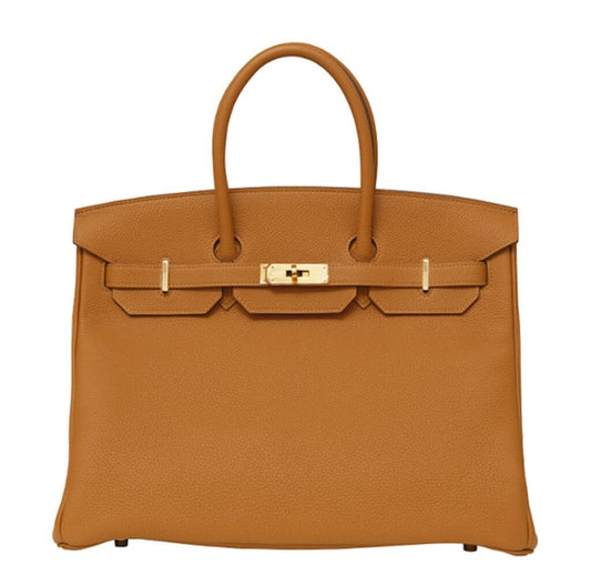 HermesBirkin 35 Bag Caramel Togo