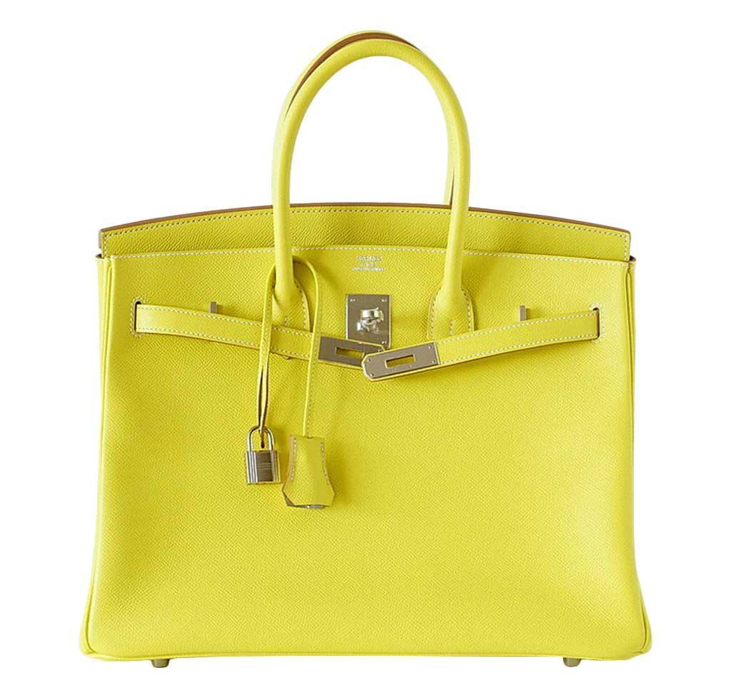 HermesLime Candy Series Birkin 35 Limited Edition Bag