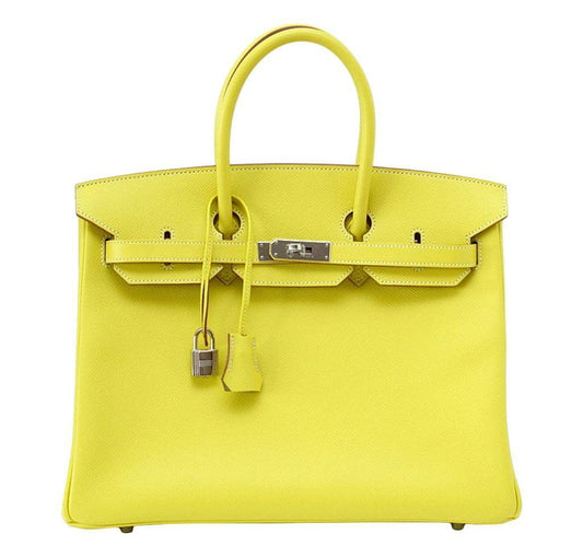 HermesLime Candy Series Birkin 35 Limited Edition Bag