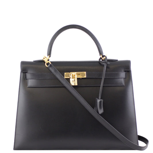 Hermes Kelly 35 Sellier Boxcalf