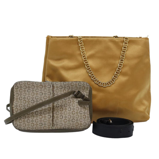 PRADA Celine Luxury Balenciaga Trending 2025 C Macadam Chain Bag Silk Canvas Leather 3Set hk1475