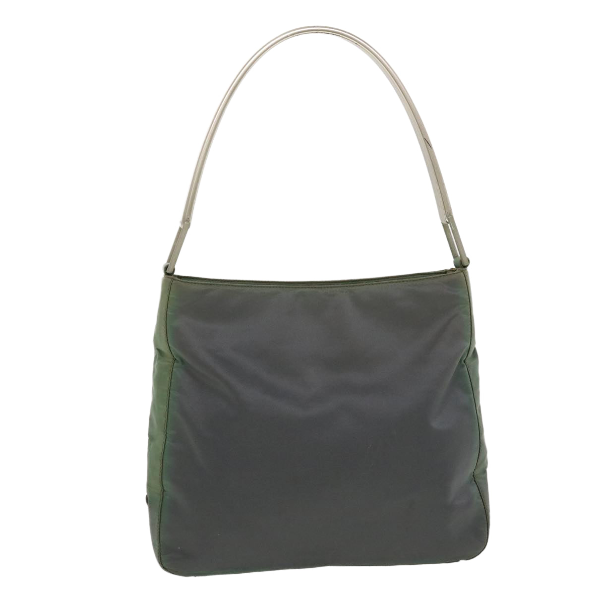 Prada Shoulder Bag Nylon Gray