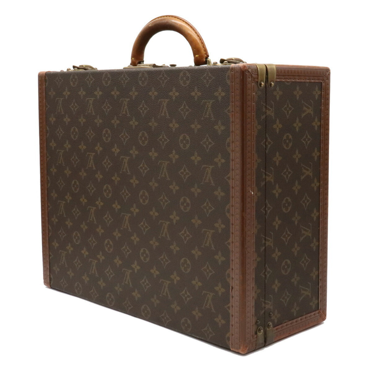 Louis Vuitton Monogram Super President Suitcase Business Bag Trunk
