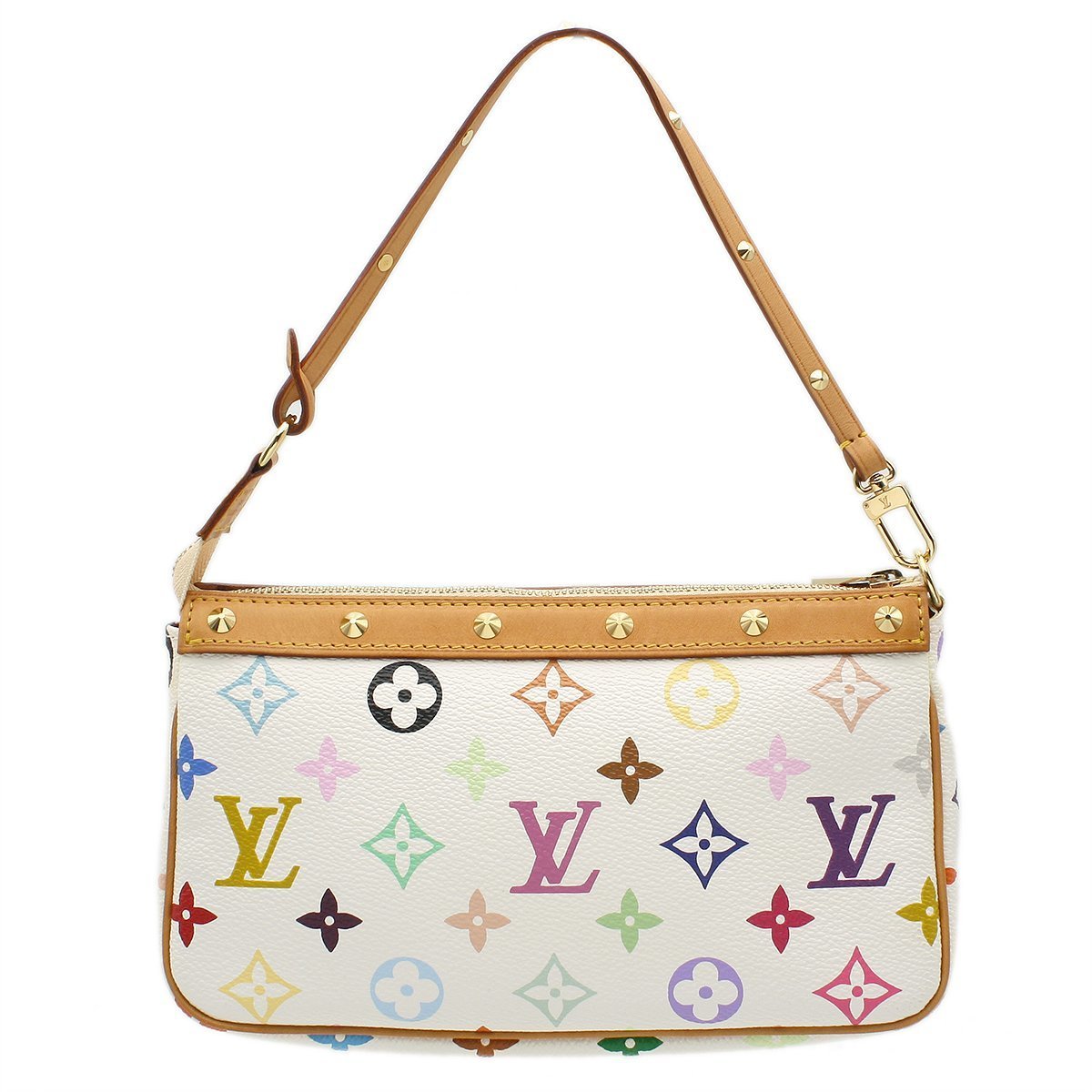 Louis Vuitton 2003 Monogram Multicolor Pochette Accessoires Clutch