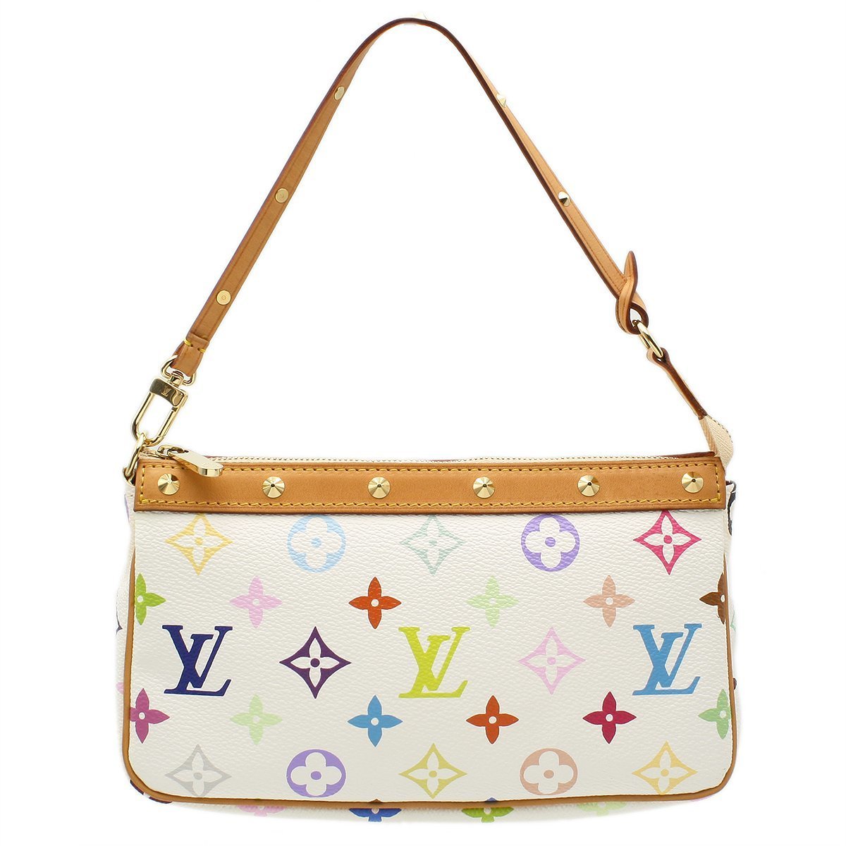Louis Vuitton 2003 Monogram Multicolor Pochette Accessoires Clutch